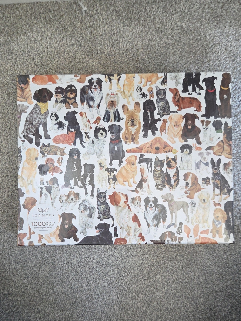 Dogs 1000-Piece Jigsaw Puzzle